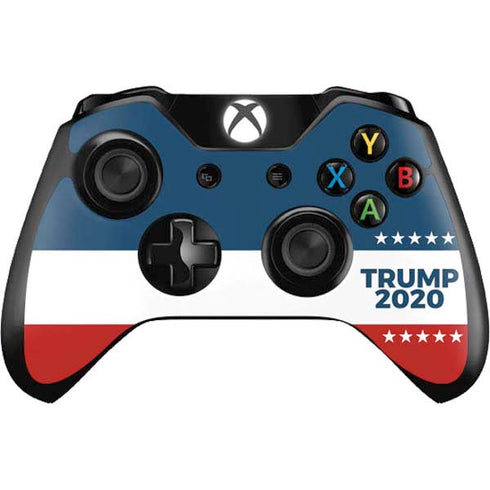 Trump 2020 Red White and Blue Xbox One Controller Skin