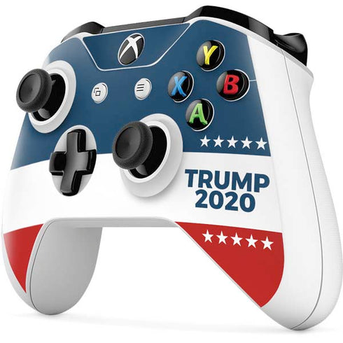 Trump 2020 Red White and Blue Xbox One S Controller Skin