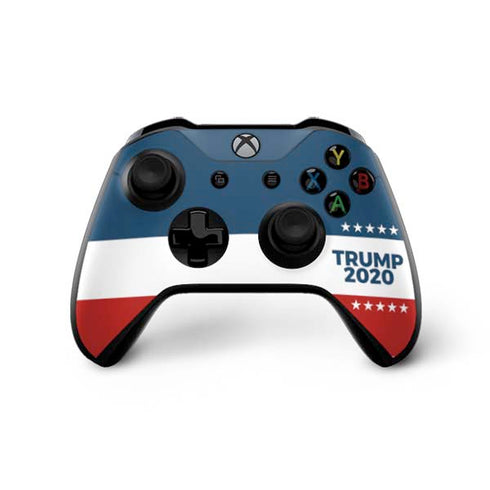 Trump 2020 Red White and Blue Xbox One X Controller Skin