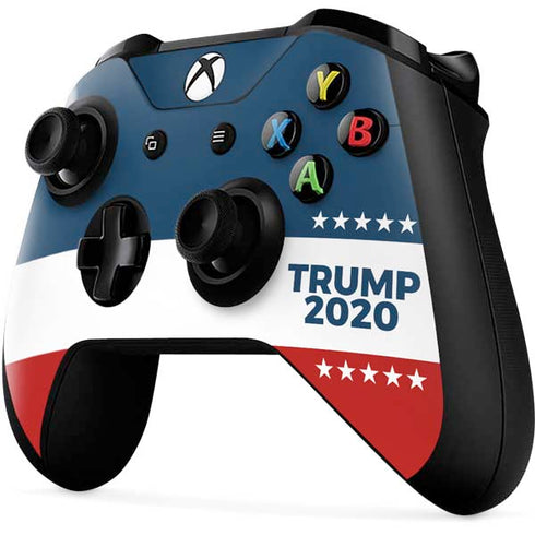 Trump 2020 Red White and Blue Xbox One X Controller Skin