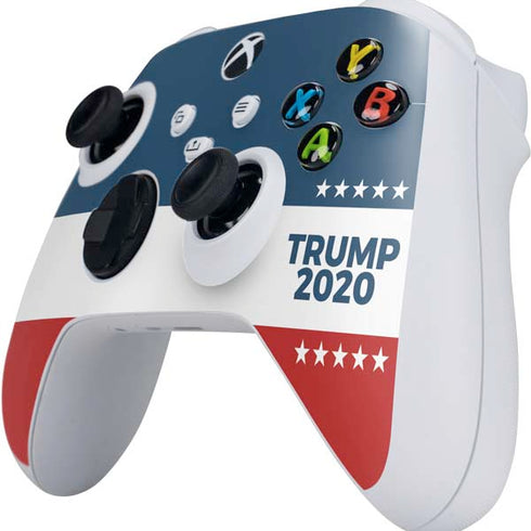 Trump 2020 Red White and Blue Xbox Series S Controller Skin
