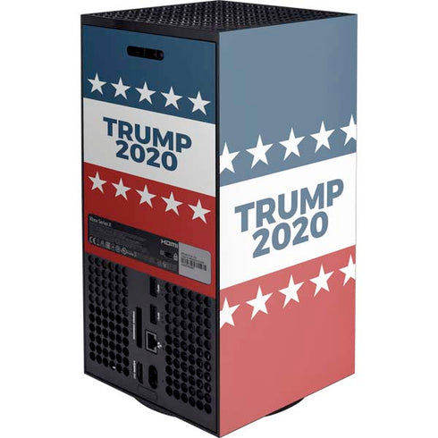 Trump 2020 Red White and Blue Xbox Series X Console Skin