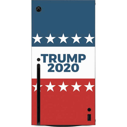 Trump 2020 Red White and Blue Xbox Series X Console Skin
