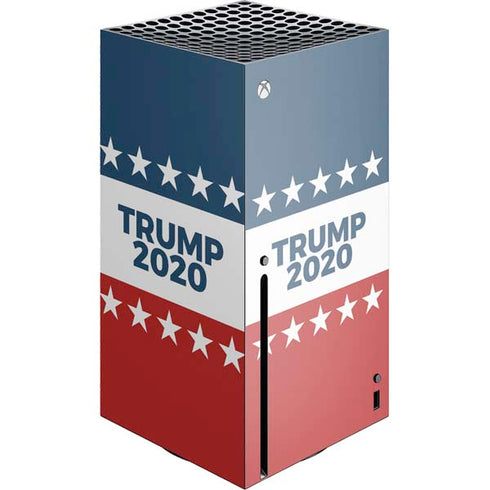 Trump 2020 Red White and Blue Xbox Series X Console Skin