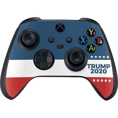 Trump 2020 Red White and Blue Xbox Series X Controller Skin