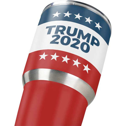 Trump 2020 Red White and Blue Yeti 30oz Rambler Tumbler Skin