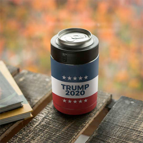 Trump 2020 Red White and Blue Yeti Colster Can Insulator Skin
