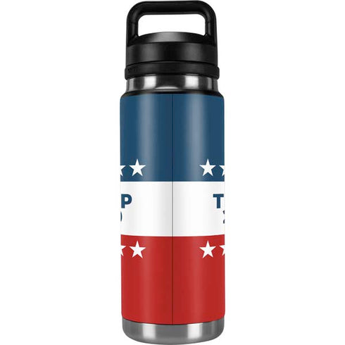 Trump 2020 Red White and Blue YETI Rambler 26oz Bottle Skin