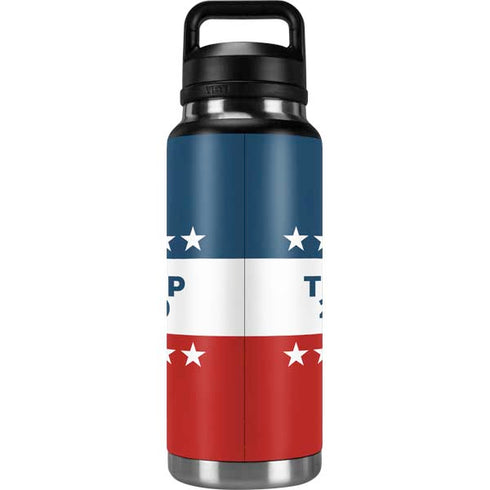 Trump 2020 Red White and Blue YETI Rambler 36oz Bottle Skin