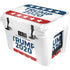 Trump 2020 Red White and Blue YETI Tundra 35 Hard Cooler Skin