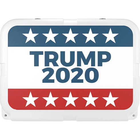 Trump 2020 Red White and Blue YETI Tundra 35 Hard Cooler Skin