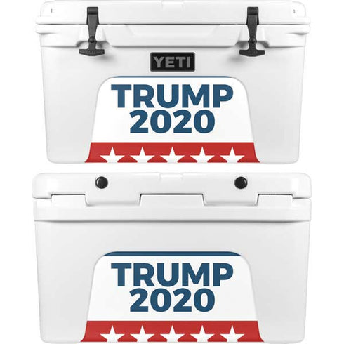 Trump 2020 Red White and Blue YETI Tundra 45 Hard Cooler Skin