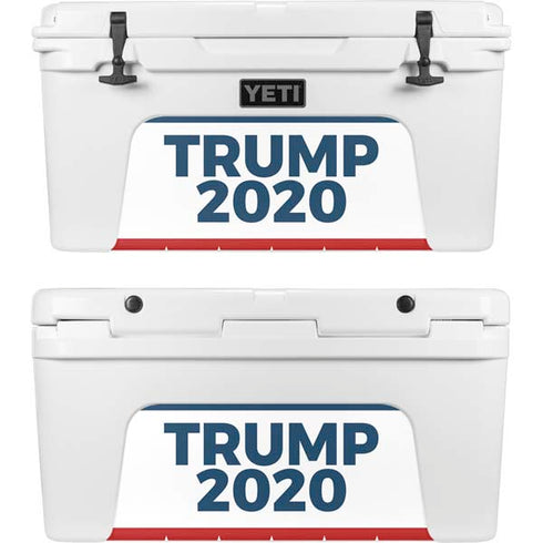 Trump 2020 Red White and Blue YETI Tundra 65 Hard Cooler Skin