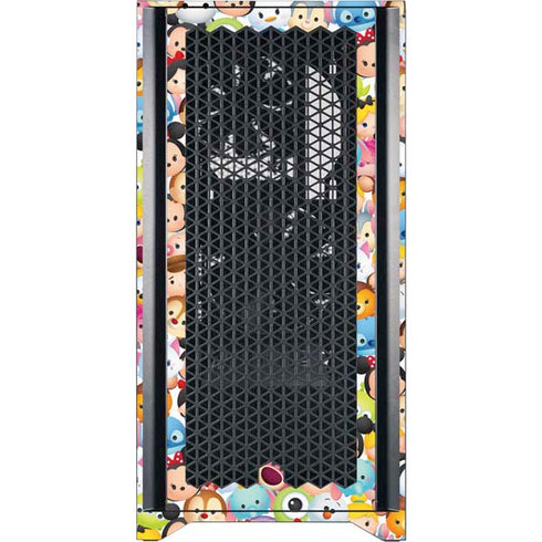 Disney Tsum Tsum Animated Characters Corsair 4000D Tempered Glass Mid-Tower ATX Case Skin