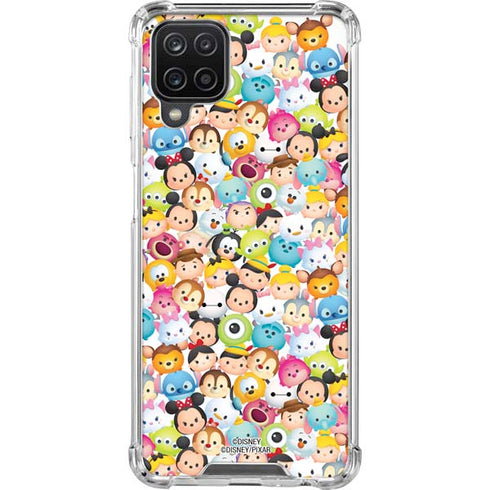 Disney Tsum Tsum Animated Characters Galaxy A12 Clear Case