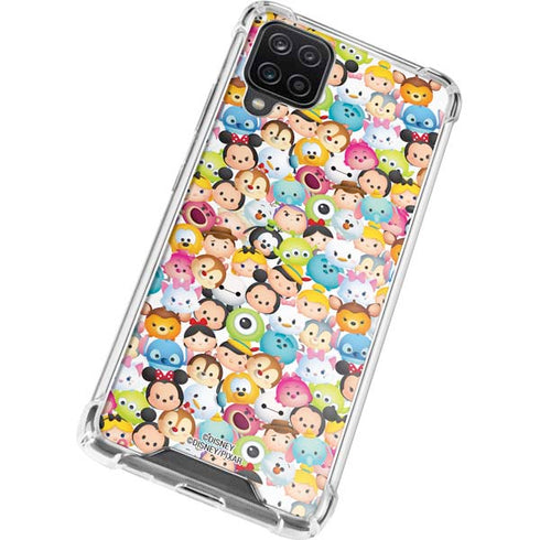 Disney Tsum Tsum Animated Characters Galaxy A12 Clear Case