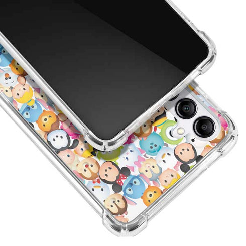 Disney Tsum Tsum Animated Characters Galaxy A14 5G Clear Case