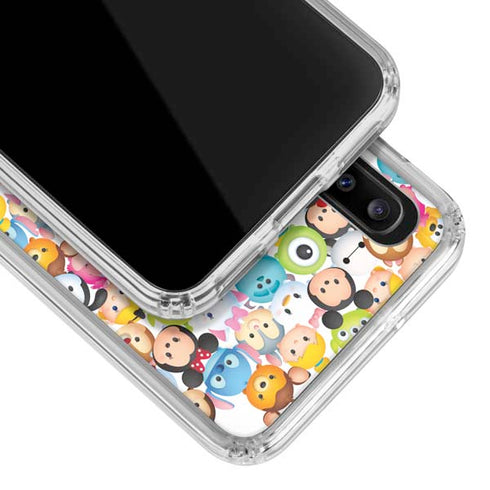 Disney Tsum Tsum Animated Characters Galaxy A30 Clear Case