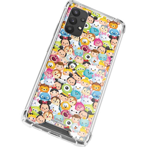 Disney Tsum Tsum Animated Characters Galaxy A32 5G Clear Case