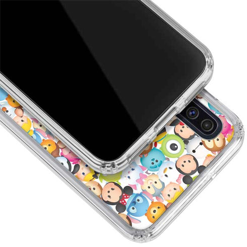 Disney Tsum Tsum Animated Characters Galaxy A50 Clear Case