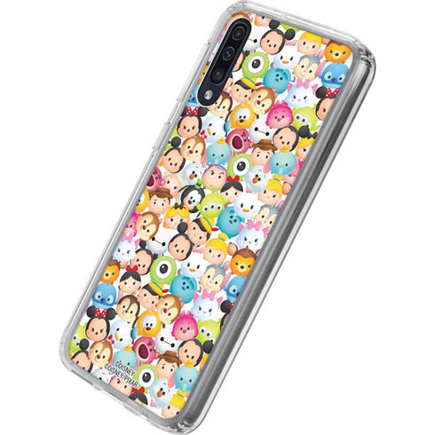 Disney Tsum Tsum Animated Characters Galaxy A50 Clear Case