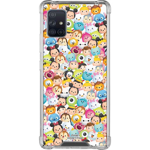 Disney Tsum Tsum Animated Characters Galaxy A51 5G Clear Case