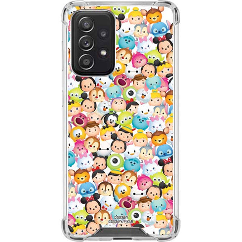 Disney Tsum Tsum Animated Characters Galaxy A52 5G Clear Case