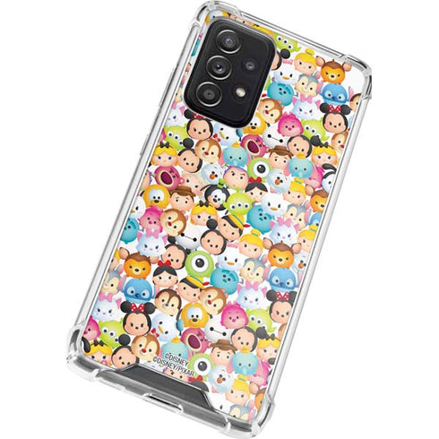 Disney Tsum Tsum Animated Characters Galaxy A52 5G Clear Case