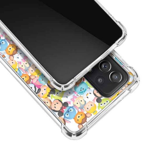 Disney Tsum Tsum Animated Characters Galaxy A52 5G Clear Case