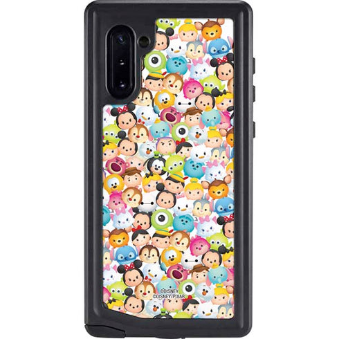 Disney Tsum Tsum Animated Characters Galaxy Note 10 Waterproof Case