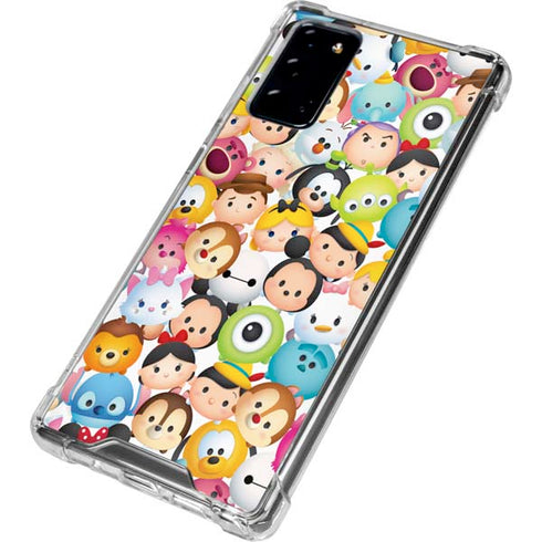 Disney Tsum Tsum Animated Characters Galaxy Note20 5G Clear Case