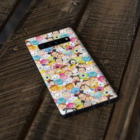 Disney Tsum Tsum Animated Characters Galaxy S10 Plus Skin