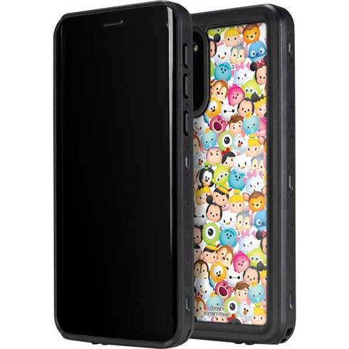 Disney Tsum Tsum Animated Characters Galaxy S20 Waterproof Case