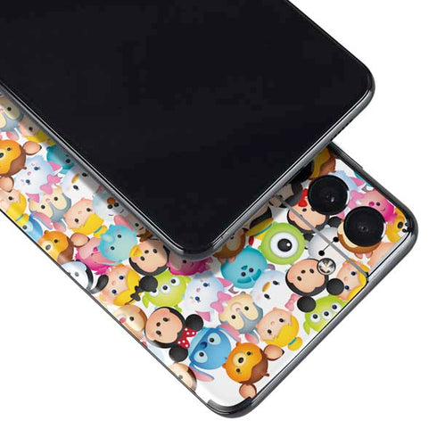 Disney Tsum Tsum Animated Characters Galaxy S21 Plus 5G Skin