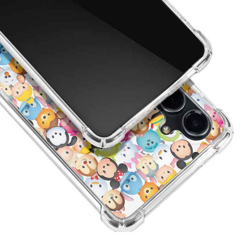 Disney Tsum Tsum Animated Characters Galaxy S23 FE Clear Case