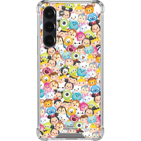 Disney Tsum Tsum Animated Characters Galaxy S23 Plus Clear Case