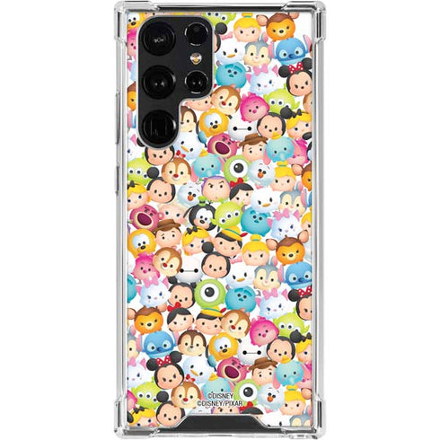 Disney Tsum Tsum Animated Characters Galaxy S24 Ultra Clear Case