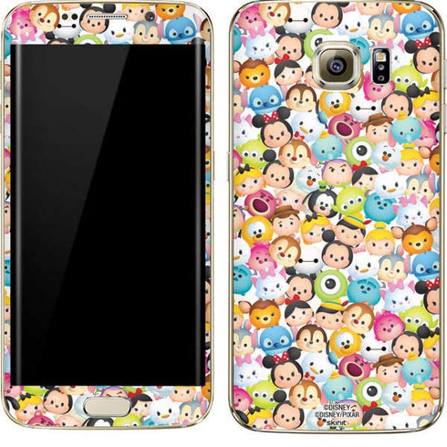 Disney Tsum Tsum Animated Characters Galaxy S7 Edge Skin