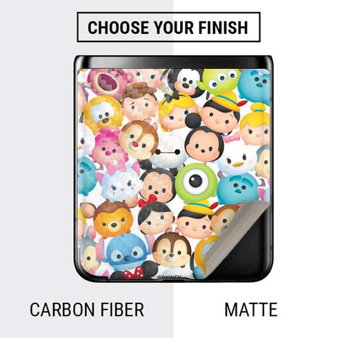 Disney Tsum Tsum Animated Characters Galaxy Z Flip Skin