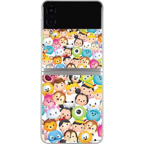 Disney Tsum Tsum Animated Characters Galaxy Z Flip3 5G Skin