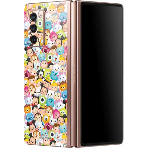 Disney Tsum Tsum Animated Characters Galaxy Z Fold2 5G Skin