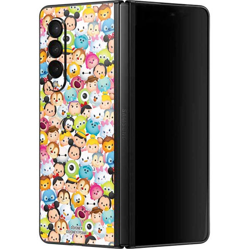 Disney Tsum Tsum Animated Characters Galaxy Z Fold3 5G Skin