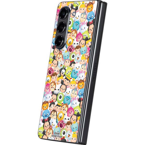 Disney Tsum Tsum Animated Characters Galaxy Z Fold5 5G Skin