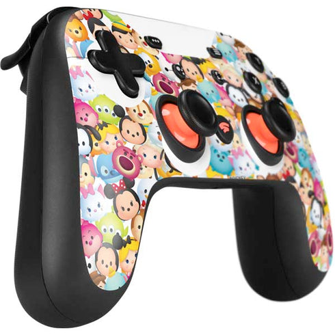 Disney Tsum Tsum Animated Characters Google Stadia Controller Skin