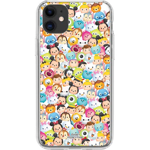 Disney Tsum Tsum Animated Characters iPhone 11 Clear Case