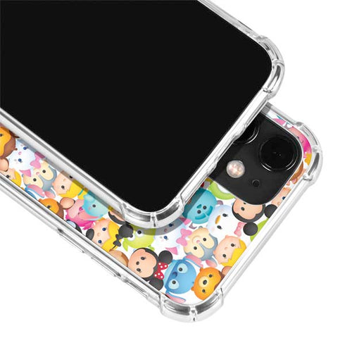 Disney Tsum Tsum Animated Characters iPhone 12 Clear Case