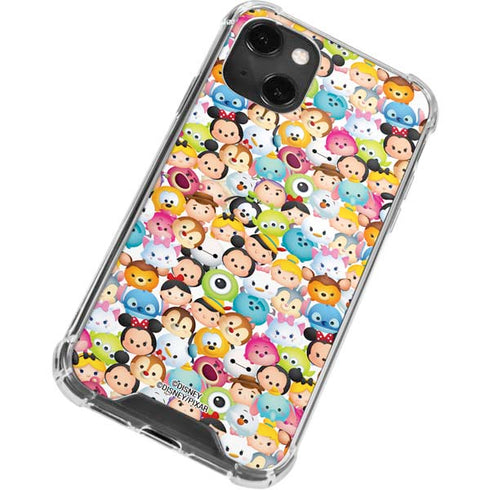 Disney Tsum Tsum Animated Characters iPhone 13 Mini Clear Case