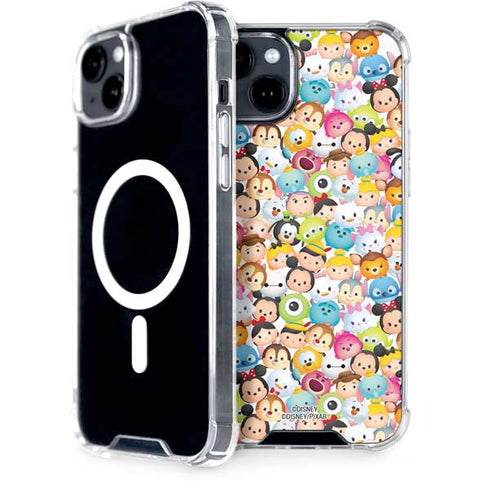 Disney Tsum Tsum Animated Characters iPhone 15 Plus MagSafe Case