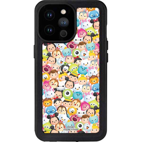 Disney Tsum Tsum Animated Characters iPhone 14 Pro Max Waterproof Case