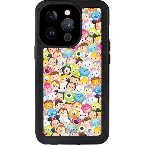 Disney Tsum Tsum Animated Characters iPhone 14 Pro Waterproof Case
